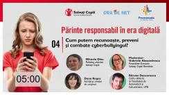 Conferință susținută de Salvați Copiii România cu tema „Cum putem recunoaște, preveni și combate cyberbullyingul?”