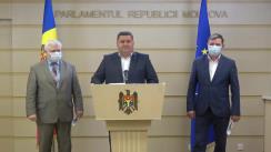 Briefing de presă susținut de fracțiunea PSRM