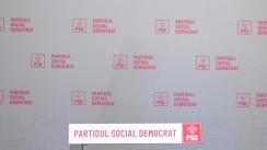 Conferință de presă după ședința Biroului Politic Național al Partidului Social Democrat din 24 mai 2021