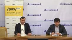 Conferința de presă organizată de Fracțiunea PAS din CMC cu tema „Fracțiunea PAS solicită anularea majorării impozitului pentru bunurile imobiliare”