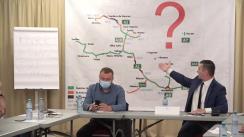 Conferință de presă organizată de Ascociația Împreună Pentru A8, cu tema „Memorandum pentru susținerea realizării tronsonului de autostradă – Moțca – Lețcani, până în 2026”