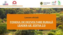 Ceremonia de Semnare a Contractelor de finanțare Fondul de Dezvoltare Rurală LEADER-UE, ediția 2.0 (2021)