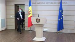 Briefing de presă susținut de fracțiunea PSRM