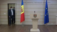 Briefing de presă susținut de fracțiunea PSRM