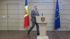 Briefing de presă susținut de fracțiunea PSRM