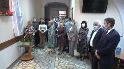 Ceremonia de dezvelire a basoreliefului în memoria Sofiei Sîrbu, doctor în științe medicale, profesor universitar la Catedra de odontologie, parodontologie și patologie orală, fost decan al Facultății de Stomatologie