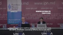 Tragerea la sorți pentru stabilirea componenței dezbaterilor electorale din seria „Analizăm Cererea și Oferta electorală-2021” organizate de Agenția de presă IPN