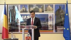 Conferință de presă susținută de Primarul Municipiului Iași, Mihai Chirica