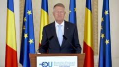 Declaratie de presă susținută de Președintele României, Klaus Iohannis 