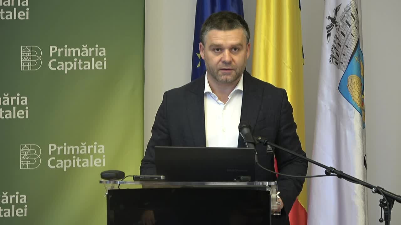 Conferință de presa susținută de Primarul General al Municipiului București, Ciprian Ciucu, pe tema situației financiar-bugetară a Municipiului București