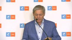 Declarație de presă susținută de Dacian Cioloș
