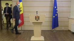 Briefing de presă susținut de către deputații PAS Radu Marian, Vladimir Bolea și Sergiu Lazarencu privind modificarea Legii produselor petroliere