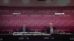 Dezbaterea publică organizată de Agenția de presă IPN la tema „Povara înțelegerii contradictorii a problemei victimelor regimurilor totalitare”