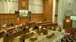 Ședința în plen a Camerei Deputaților României din 19 august 2021