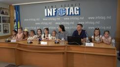 Conferință de presă organizată de TRUPA LUME – Serghei & Irina Kovalsky și Colectivul artistic „PICĂTURI MUZICALE” cu tema „Lansarea noului videoclip „Copiii din țara Moldovei!”