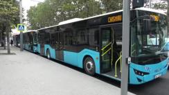 Lansarea pe rute a încă cinci autobuze noi ISUZU din cele 100 achiziționate recent de municipalitate