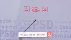 Conferință de presă susținută de președintele PSD Marcel Ciolacu după reuniunea Consiliului Politic Național, la Neptun, jud. Constanța