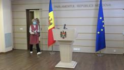 Briefing de presă al deputaților din Fracțiunea Blocului Comuniștilor și Socialiștilor