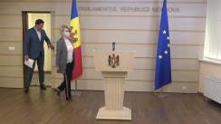 Briefing de presă al deputaților Fracțiunii Blocului Comuniștilor și Socialiștilor