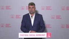 Conferință de presă susținută de Partidul Social Democrat