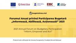 Forumul Anual privind Participarea Bugetară „Informează, Abilitează, Acționează!” 2021