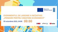 Evenimentul de lansare a Programului „Primarii pentru Creștere Economică”