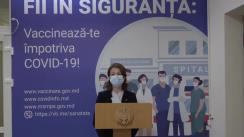 Briefing de presă organizat de Ministerul Sănătății pentru informarea populației cu privire la completarea Fișei epidemiologice în format electronic