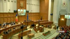 Ședința comună a Camerei Deputaților și Senatului României din 30 septembrie 2021