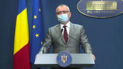 Conferință de presă după ședința Guvernului României din 6 octombrie 2021