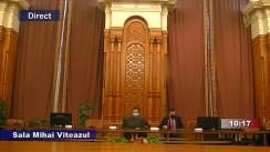 Ședința comisiei juridice de disciplină și imunități din 14 octombrie 2021