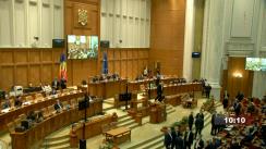 Ședința comună a Camerei Deputaților și Senatului României din 20 octombrie 2021