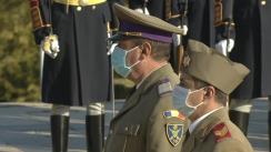 Ceremonia organizată cu prilejul Zilei Armatei României