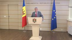 Declarațiile lui Oleg Reidman în timpul ședinței Parlamentului Republicii Moldova din 28 octombrie 2021