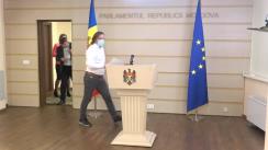 Declarațiile lui Dumitru Alaiba și Lilian Carp în timpul ședinței Parlamentului Republicii Moldova din 28 octombrie 2021