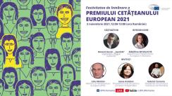 Evenimentul de înmânare a distincției „Premiului cetățeanului european 2021”