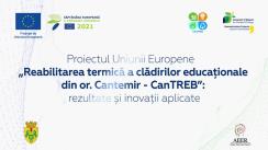 Proiectul Uniunii Europene „Reabilitarea termică a clădirilor de învățământ din or. Cantemir - CanTREB” – rezultate și inovații aplicate