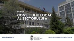 Ședința Consiliului Local al Sectorului 6 din 8 noiembrie 2021