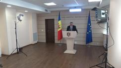 Declarație susținută de Oleg Reidman în timpul ședinței Parlamentului Republicii Moldova din 11 noiembrie 2021