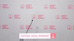 Declarații de presă după ședința Consiliului Politic Național al Partidului Social Democrat din 23 noiembrie 2021