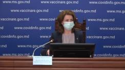 Conferința de presă organizată de Ministerul Sănătății privind situația epidemiologică și evoluția campaniei de vaccinare împotriva COVID-19