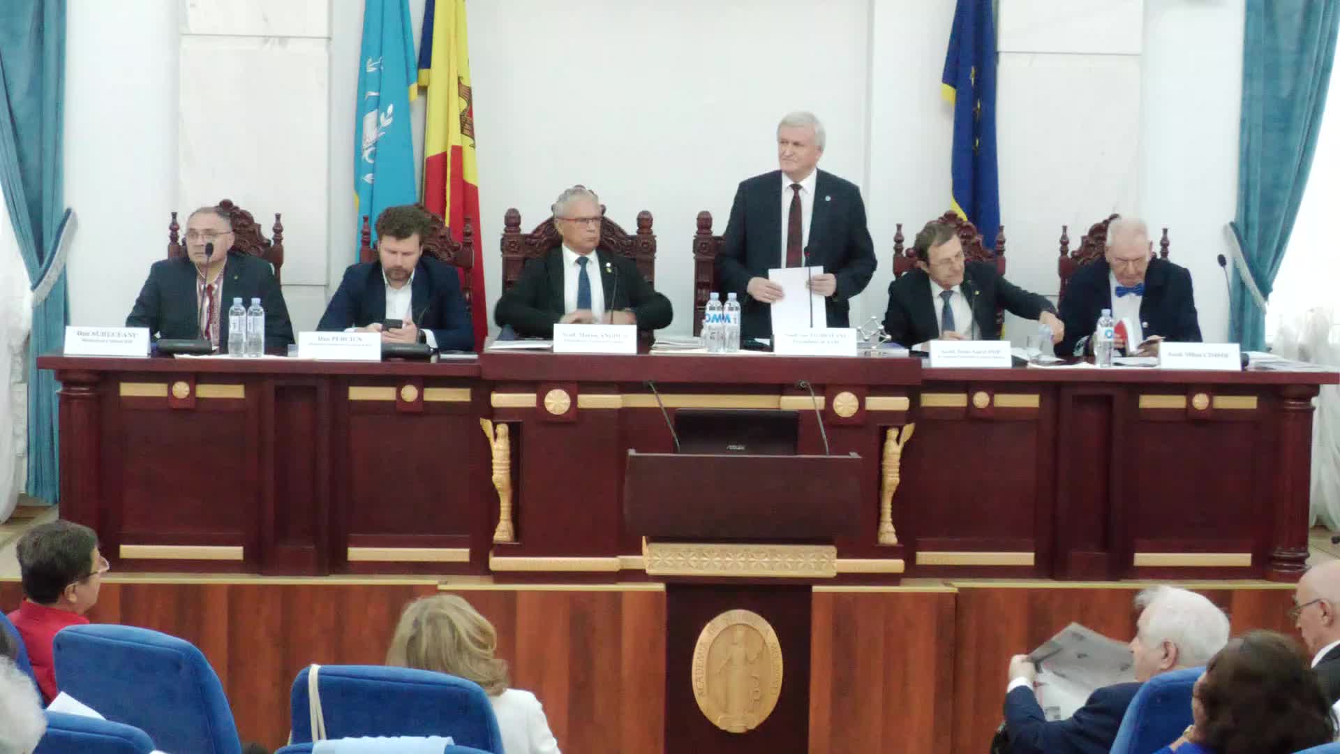 Ședință festivă dedicată Zilei Limbii Române, organizată la Academia de Științe a Moldovei sub auspiciile Consiliului Academic Român