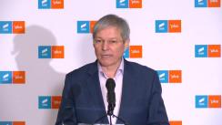 Declarație de presă susținută de Președintele USR, Dacian Cioloș