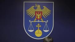 Conferință de presă organizată de Ministerul Justiției al Republicii Moldova