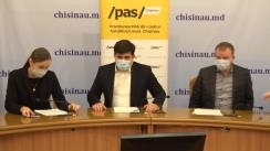 Conferință de presă organizată de fracțiunea PAS din CMC cu tema „Ion Ceban din nou propune un buget diletant, antisocial și nevalorificat”