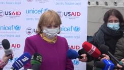 Declarații de presă după evenimentul de transmitere a lotului de frigidere achiziționate în cadrul Proiectului Suport pentru procesul de vaccinare împotriva COVID-19 în Republica Moldova