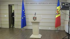 Briefing de presă susținut de către deputatul Partidului „ȘOR”, Reghina Apostolova