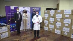 Eveniment de donație EU-OMS a echipamentelor de ventilație non-invazivă pentru tratamentul COVID-19