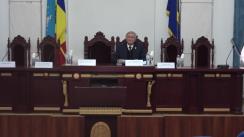 Conferință de presă organizată de Academia de Științe a Moldovei cu tema „Totalurile audierilor publice ale rezultatelor științifice obținute în cadrul proiectelor din Programul de Stat (etapa 2021)”