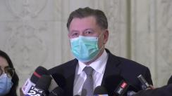 Declarații de presă susținute de deputatul PSD, Prof Dr. Univ. Alexandru Rafila, ministrul Sănătății