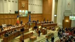 Ședința comună a Camerei Deputaților si Senatului din 22 decembrie 2021